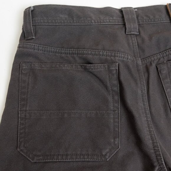 Filson Flannel Lined Dry Tin Pants Mens 30x30 Raven Dark Heavyweight Heritage - Picture 12 of 16